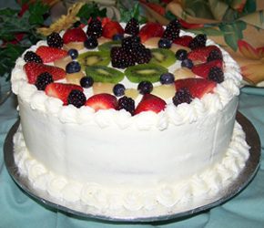 Cake-fruit